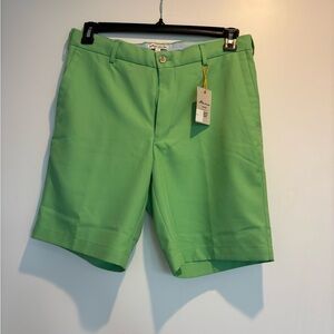NWT Men’s Green Peter Millar Shorts